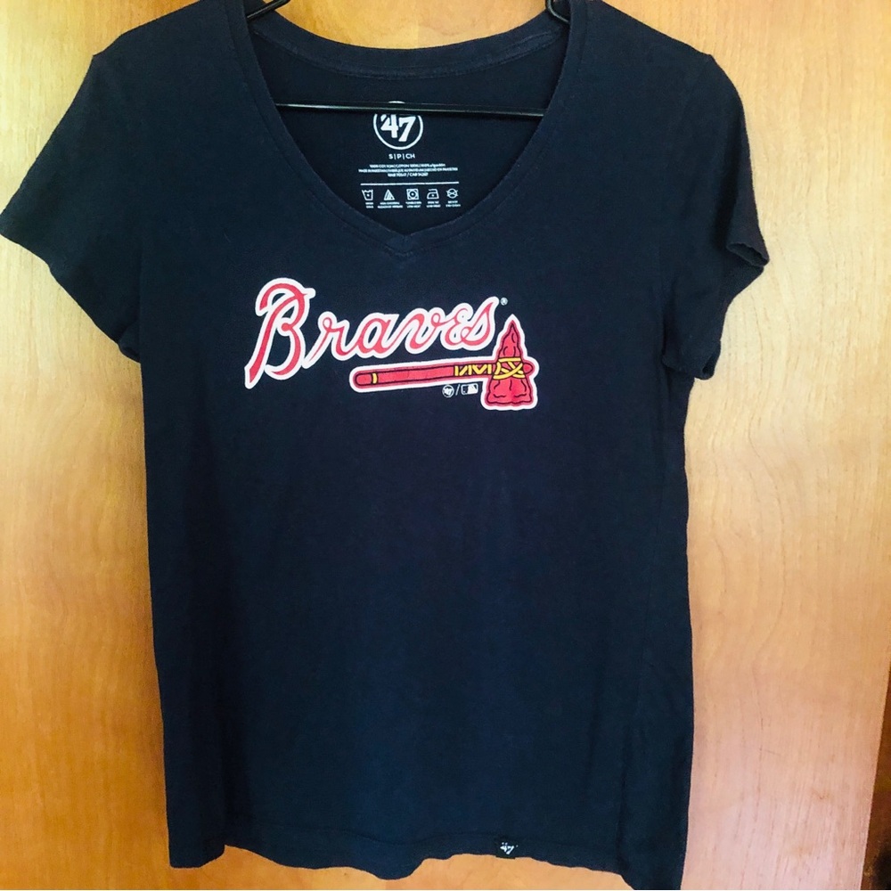 🇺🇸 Atlanta Braves cotton Short Sleeve Tee